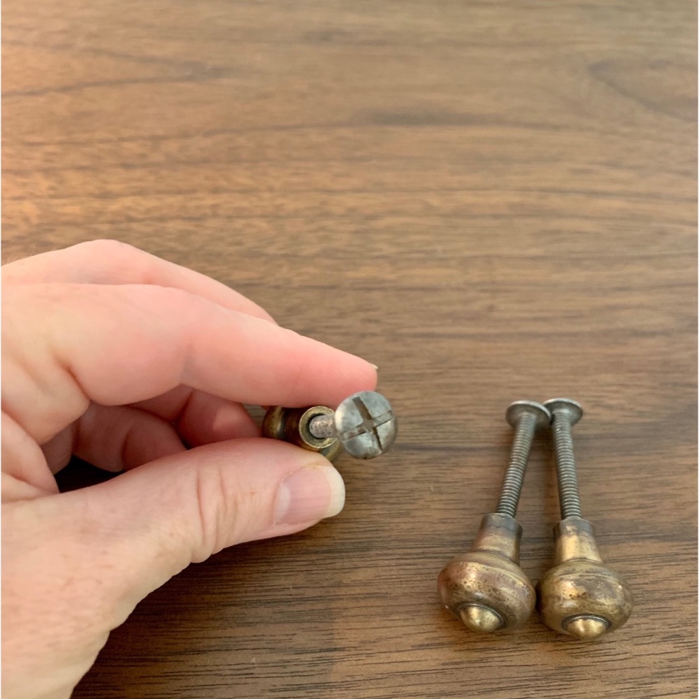 Authentic MCM drawer pulls (3) - Picture 5 of 7